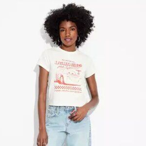 Women's Pixar Lightning McQueen CARS Short Sleeve Graphic Baby T-Shirt